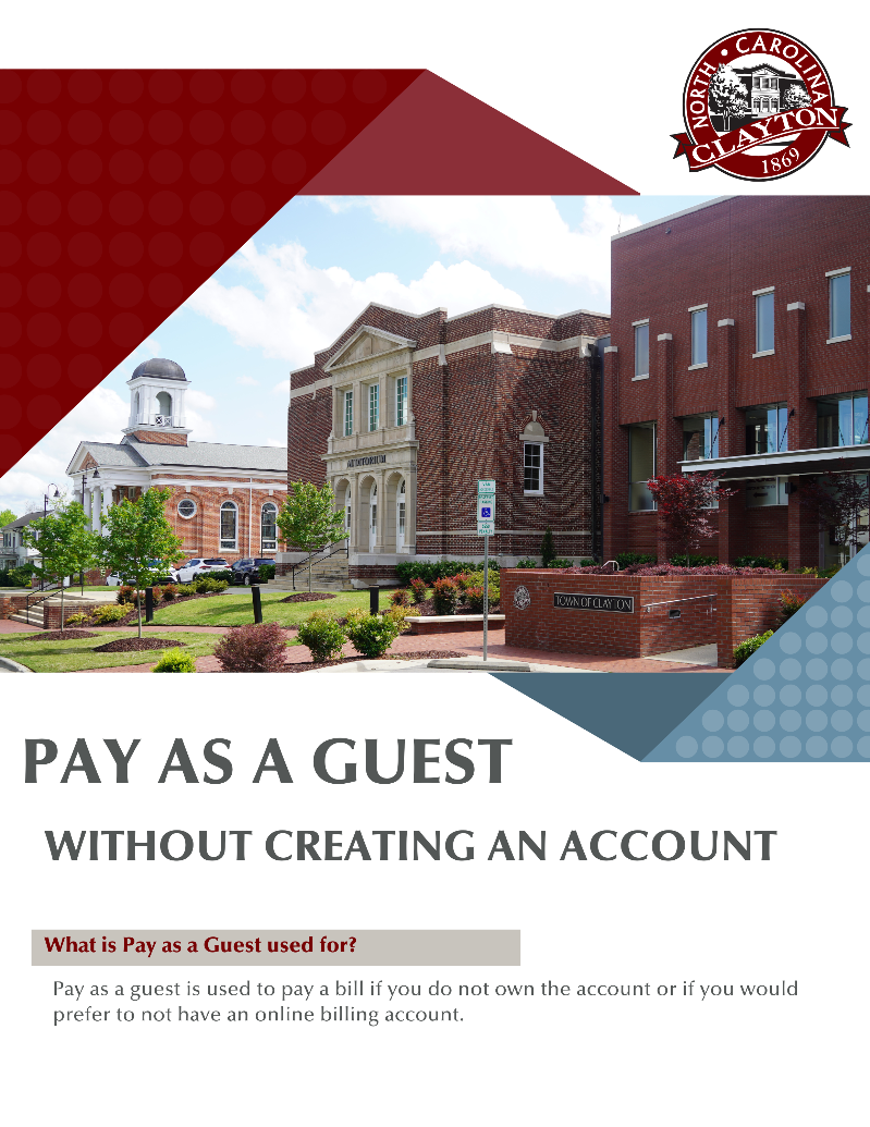 How to Pay as a Guest