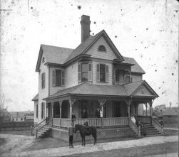 historic image of a house