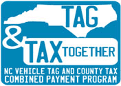 Tag and Tax Together: North Carolina tag and county tax combined payment program